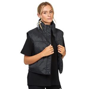 SikSilk Womens/Ladies Cropped Vest / Black